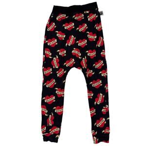 Me & Reekie Mom Heart Harem Pants Size 4T